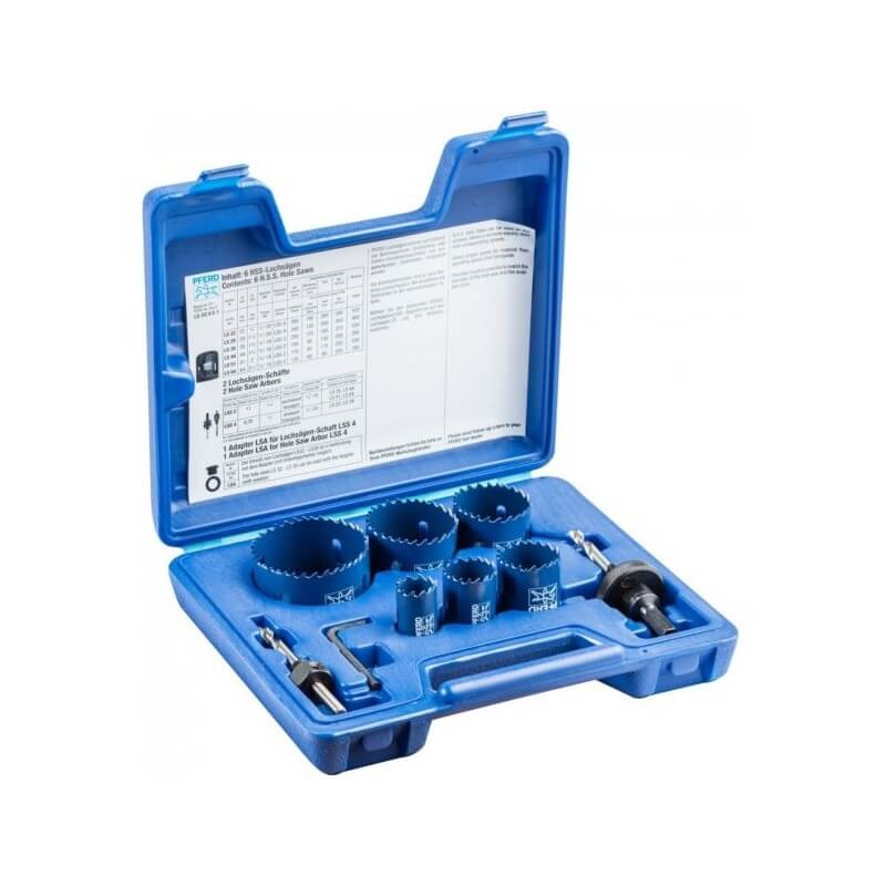 Urbšanas kroņu komplekts elektriķiem PFERD LS-SO 9 E-1