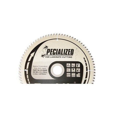 Lamināta zāģripa MAKITA 260x30mm 84T