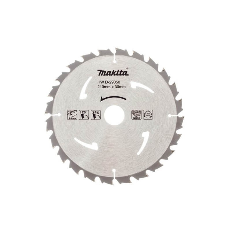 Zāģripa 210x30x2,0 mm MAKITA 24T