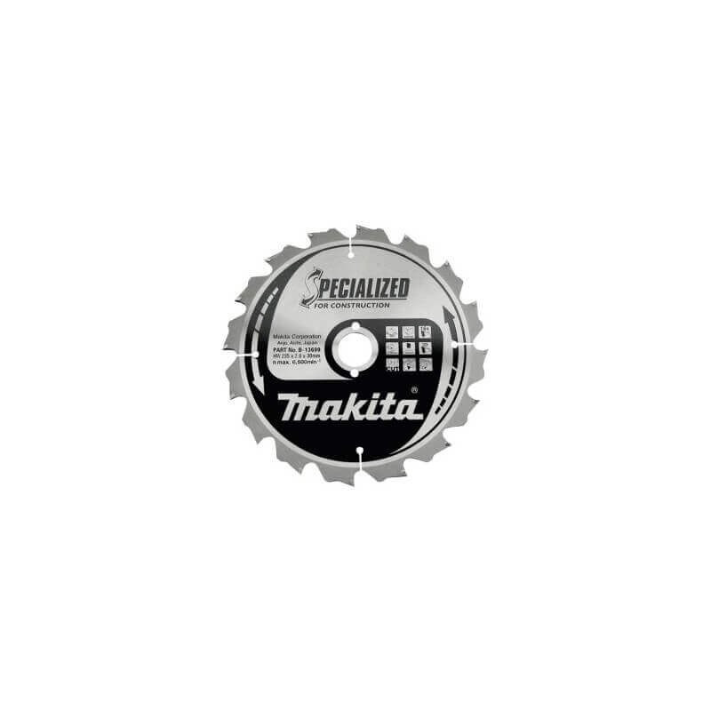 Zāģripa 235x30x2,8 mm 16T 20  MAKITA