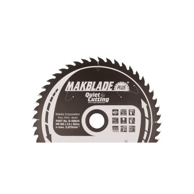 Zāģripa kokam 250x30x2,8 mm 40T 5  MAKITA
