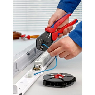Uzgaļu uzspiešanas knaibles KNIPEX 973302
