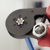 Uzgaļu uzspiešanas knaibles ar pašregulāciju KNIPEX 975314