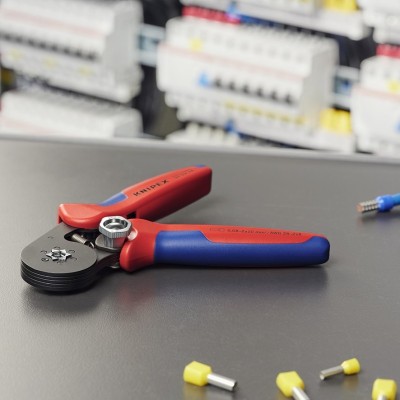 Uzgaļu uzspiešanas knaibles ar pašregulāciju KNIPEX 975314