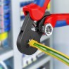 Uzgaļu uzspiešanas knaibles ar pašregulāciju KNIPEX 975314