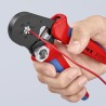Uzgaļu uzspiešanas knaibles ar pašregulāciju KNIPEX 975314
