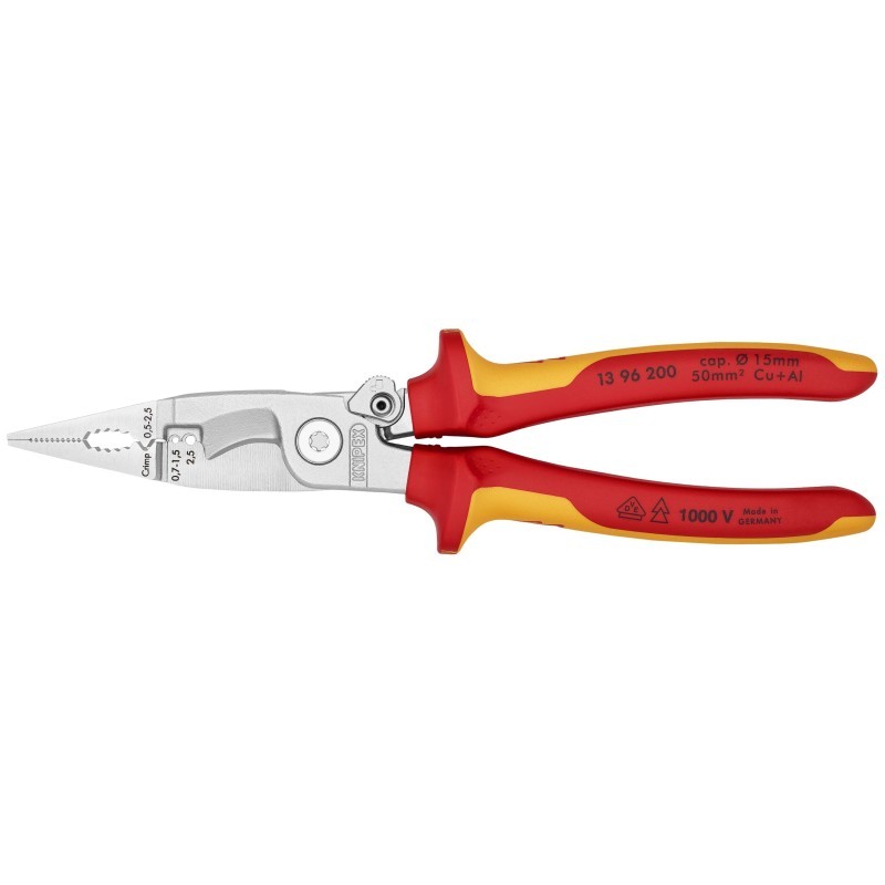 Elektroinstalācijas knaibles KNIPEX 1396