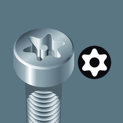 Skrūvgrieža uzgalis TORX WERA BO 867/1Z TX 27x25mm