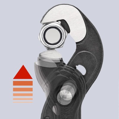 Knaibles-uzgriežņatslēga KNIPEX 8741