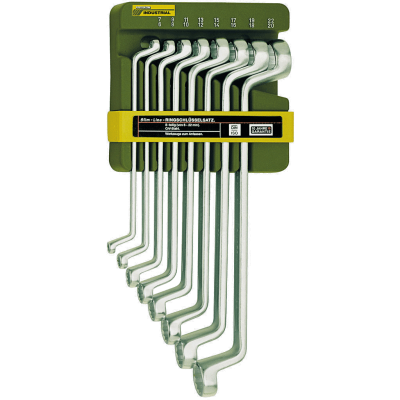 Uzgriežņatslēgu ar slēgtiem galiem komplekts 6–22mm PROXXON