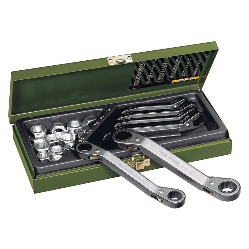 6 daļu tirkšķatslēgu komplekts PROXXON