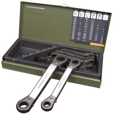 6 daļu tirkšķatslēgu komplekts PROXXON