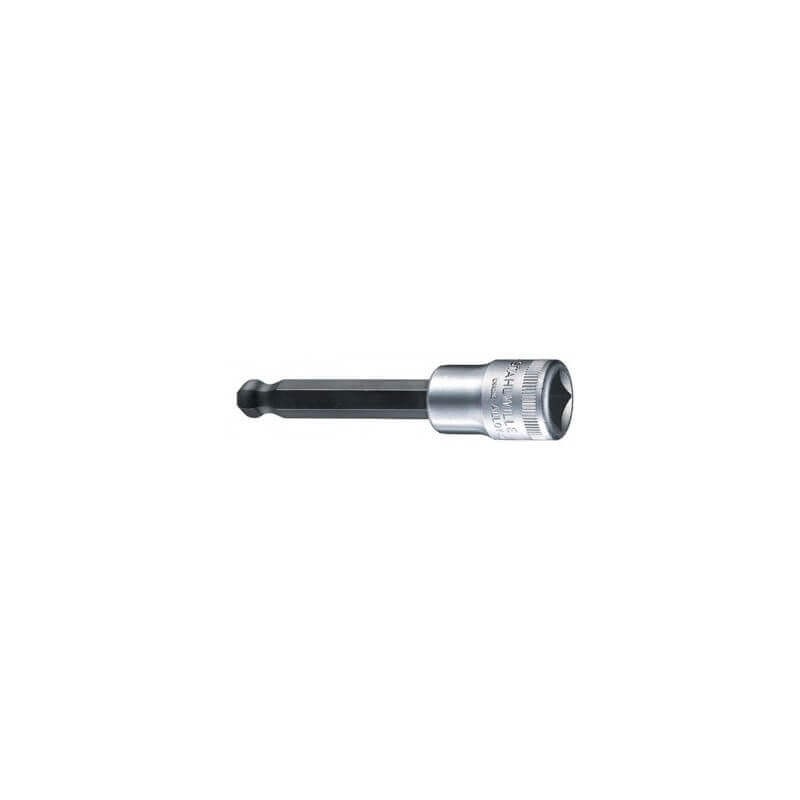Muciņa ar seškantes lodveidīgu uzgali STAHLWILLE 54KK 1/2" 8 mm