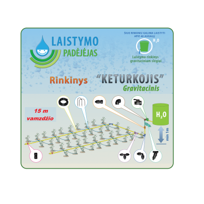 Šiltnamio laistymo sistema...
