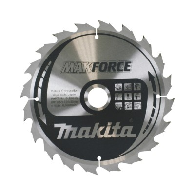 Griešanas disks kokam MAKITA Makforce 235x30x2,3mm 20T 20 