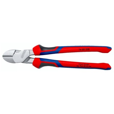 Didelės svertinės jėgos šoninio kirpimo replės KNIPEX 250mm