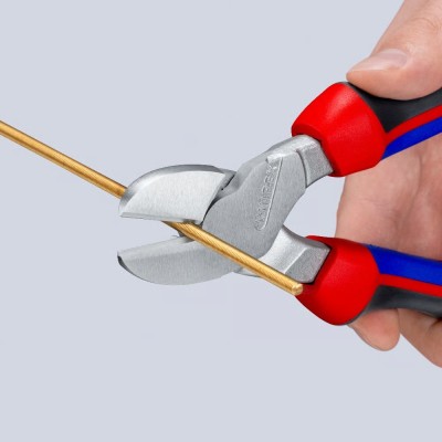 Didelės svertinės jėgos šoninio kirpimo replės KNIPEX 250mm