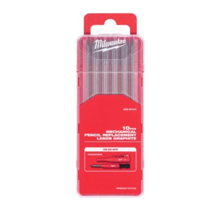 Grafitinės šerdys pieštukui MILWAUKEE 2,8mm, 10vnt.