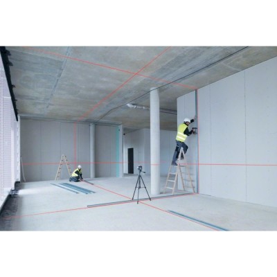 Krustlīniju lāzerlīmenis BOSCH GLL 3-80 C ar piederumiem