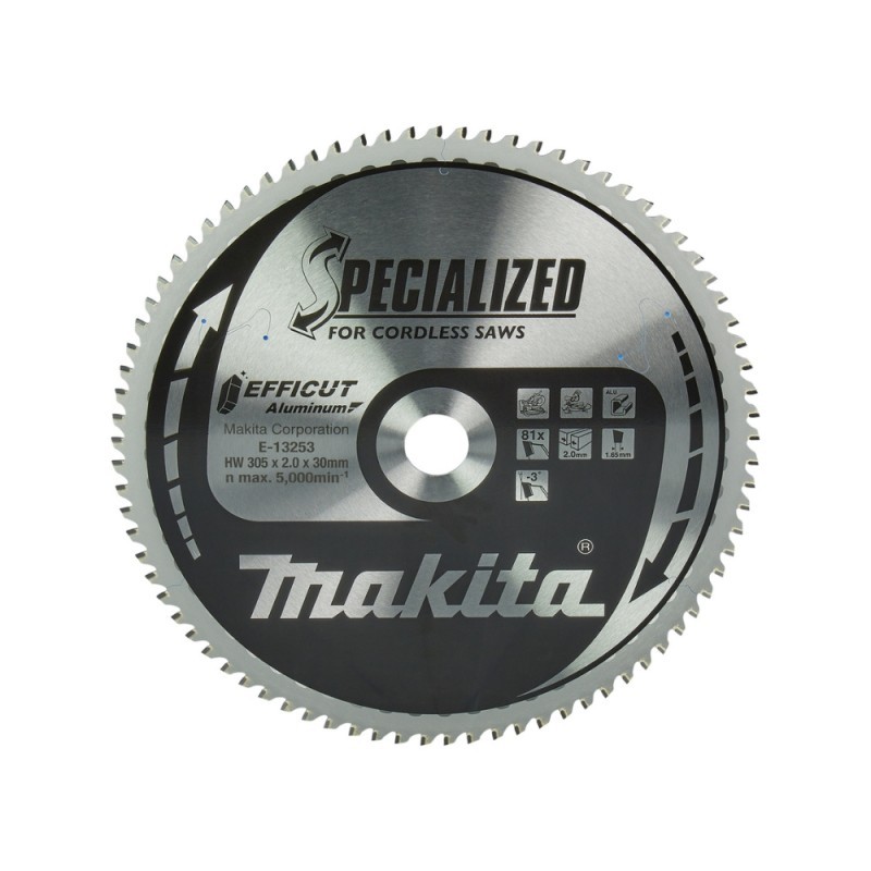 Alumīnija griezējdisks MAKITA EFFICUT 305x30mm 81T -3 