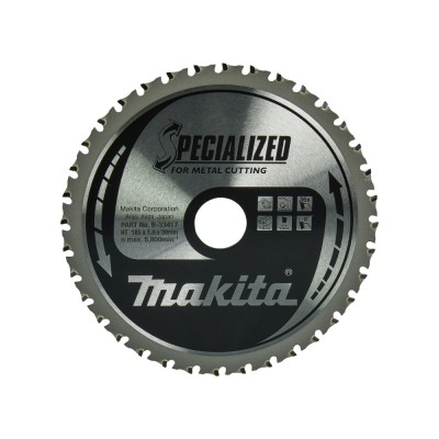 Metalo pjovimo diskas MAKITA 185x30x1,9mm Z36