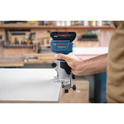 Akumuliatorinis frezeris BOSCH GLF 18V-8 Solo, LB