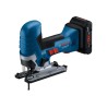 Akumuliatorinis siaurapjūklis BOSCH GST 18V-125 Solo C