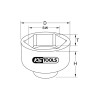 Aštuoniakampė galvutė KS TOOLS 1" 110mm