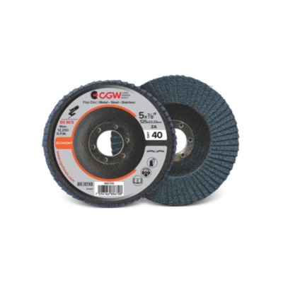 Lapelinis šlifavimo diskas CGW T27 ECO 115x22,23 ZA 60