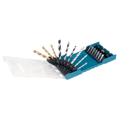 17 dalių sukimo antgalių ir grąžtų rinkinys MAKITA D-74887