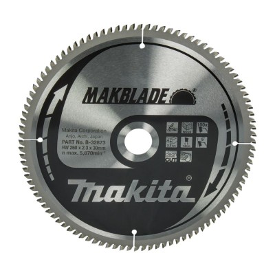 Medžio pjovimo diskas MAKITA 260x30x2,3mm 100T 5 
