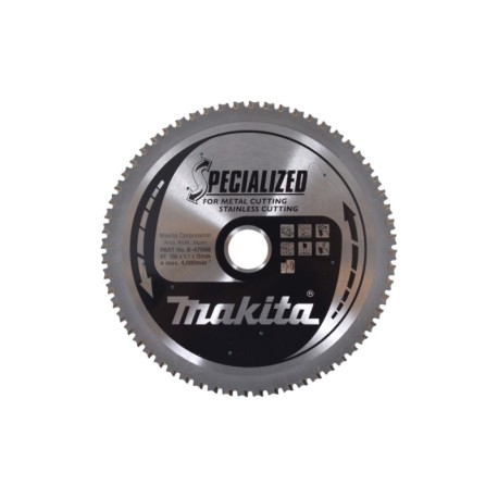 Pjovimo diskas MAKITA 150x20 60T DCS551 INOX