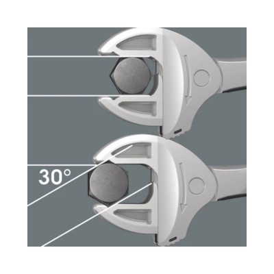 Pašregulējošā atslēga WERA 6004 XL Joker 19-24mm