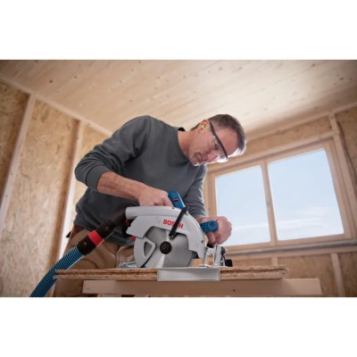 Akumuliatorinis diskinis pjūklas BOSCH Biturbo GKS 18V-68 Solo L-Boxx