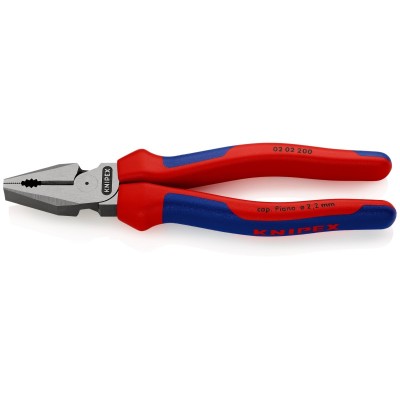 Kombinētās liela sviras spēka knaibles KNIPEX 0202200