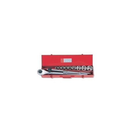 Seškantes muciņu komplekts 3/4" 22-50mm KOKEN