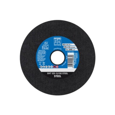 Metāla griezripa melnajam metālam PFERD EHT Ø125x1,0mm A60S SG