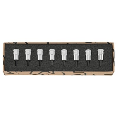 8 dalių galvučių rinkinys STAHLWILLE 49TX/8 Torx