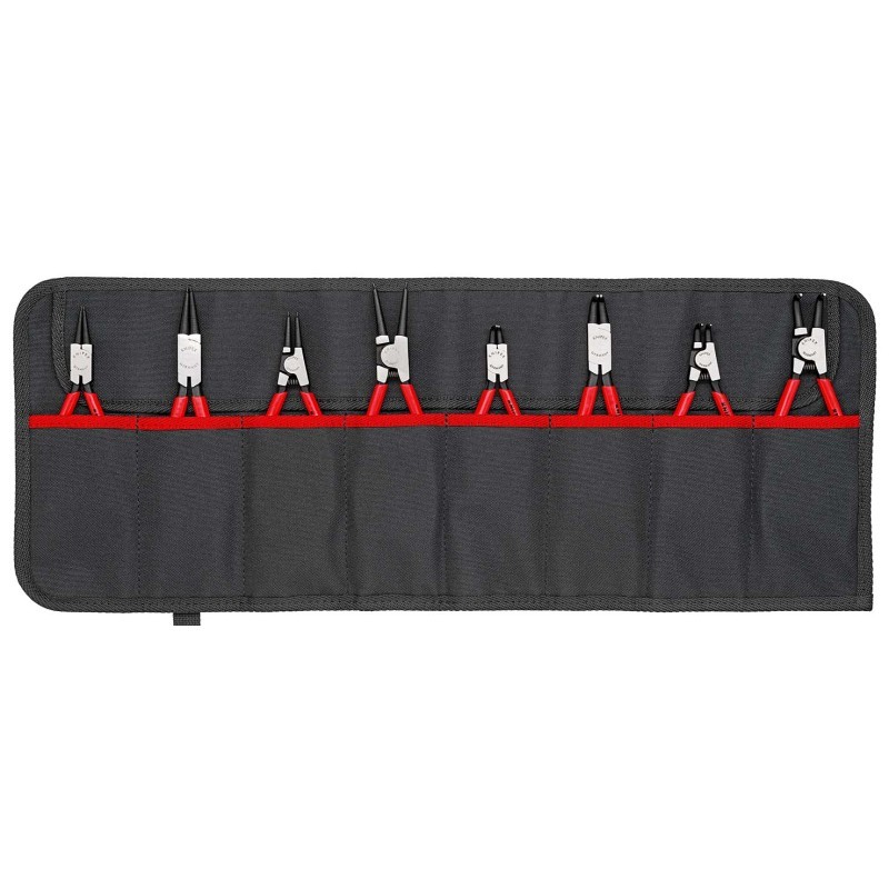 8 dalių žiedų suspaudimo replių rinkinys KNIPEX 001958V01