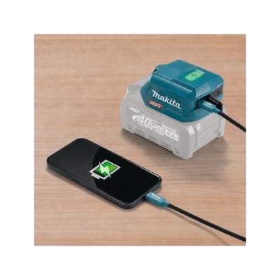 USB uzlādes adapteris MAKITA ADP002G 40V Max XGT