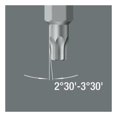 Atsuktuvo antgalis WERA 867/1 Z TORX W TX15x25mm