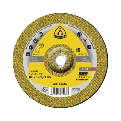 Šlifavimo diskas KLINGSPOR A 24 EXTRA 230x6x22,23mm