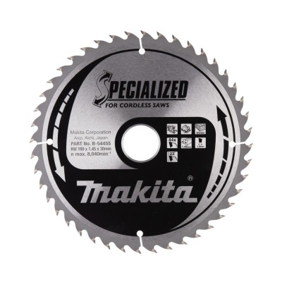 Griešanas disks kokam MAKITA190x30x1,45mm 44T 23 