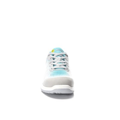 Sieviešu apavi ELTEN Luana Grey-Turquoise Low ESD S1, pelēki, 39
