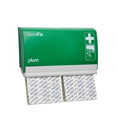 Plāksteru turētājs   60 gari melni plāksteri PLUM QuickFix Black Long