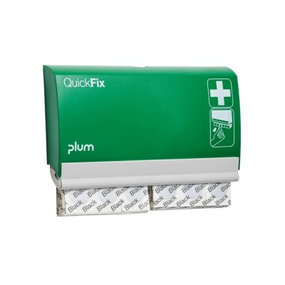 Plāksteru turētājs   90 melni plāksteri PLUM QuickFix Black