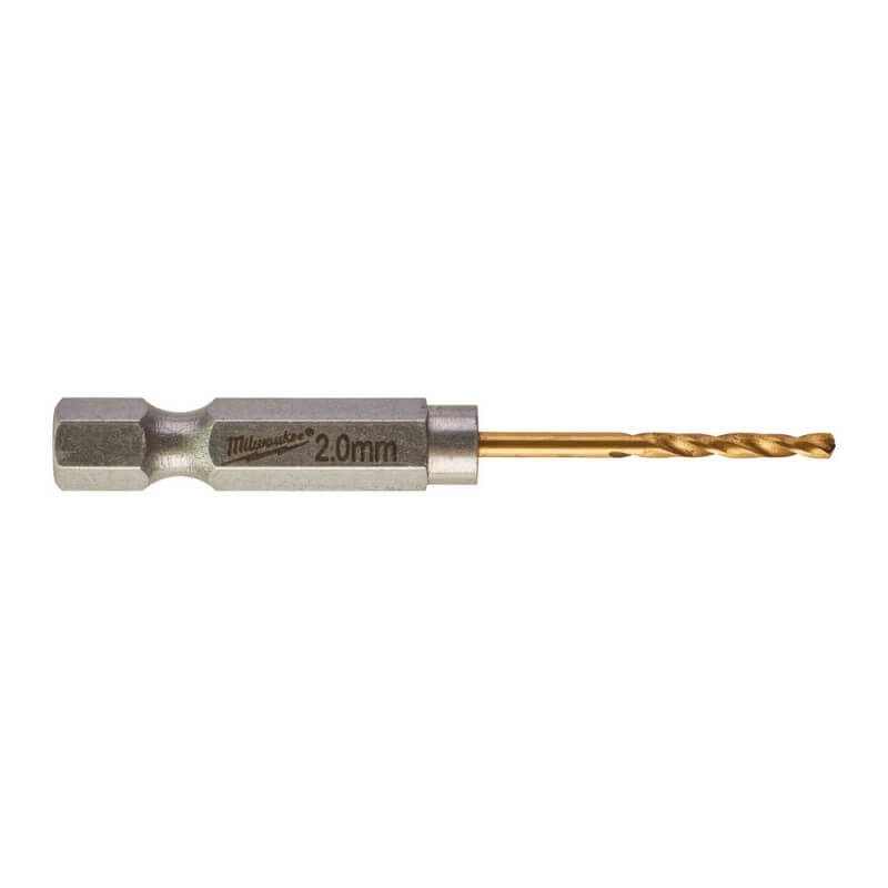 Metāla urbji MILWAUKEE Shockwave HSS-G TIN, 2gab. 2,5 mm