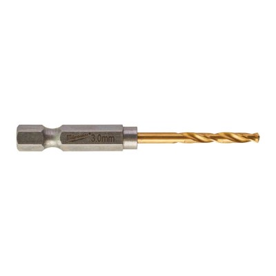 Metāla urbji MILWAUKEE Shockwave HSS-G TIN, 2gab. 2,5 mm