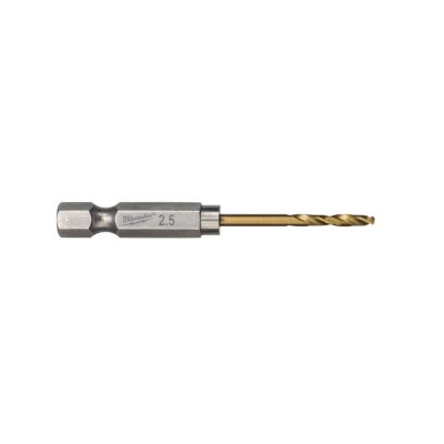 Metāla urbji MILWAUKEE Shockwave HSS-G TIN, 2gab. 3 mm
