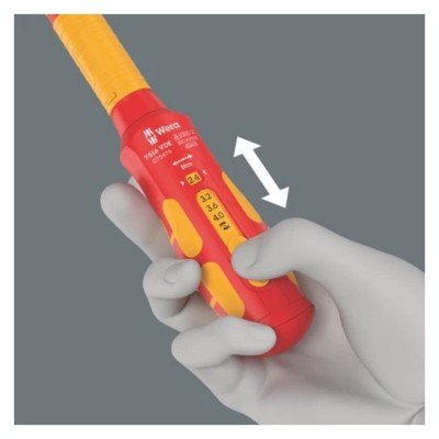 11 dalių atsuktuvų rinkinys elektrikams WERA Safe-Torque Speed Basic 1